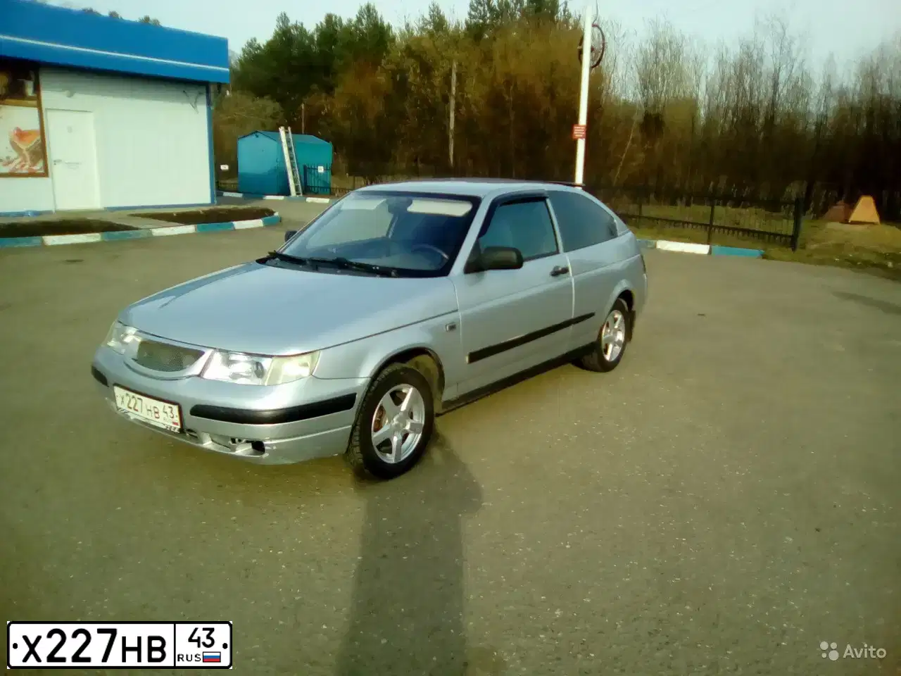 Фото автомобиля LADA 1119 KALINA, 2007 — госномер Т127СР152. Цвет: Серебристый
