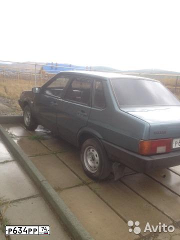 Фото автомобиля LADA 2109 SAMARA, 2001 — госномер Р634РР74. Цвет: СИНИЙ