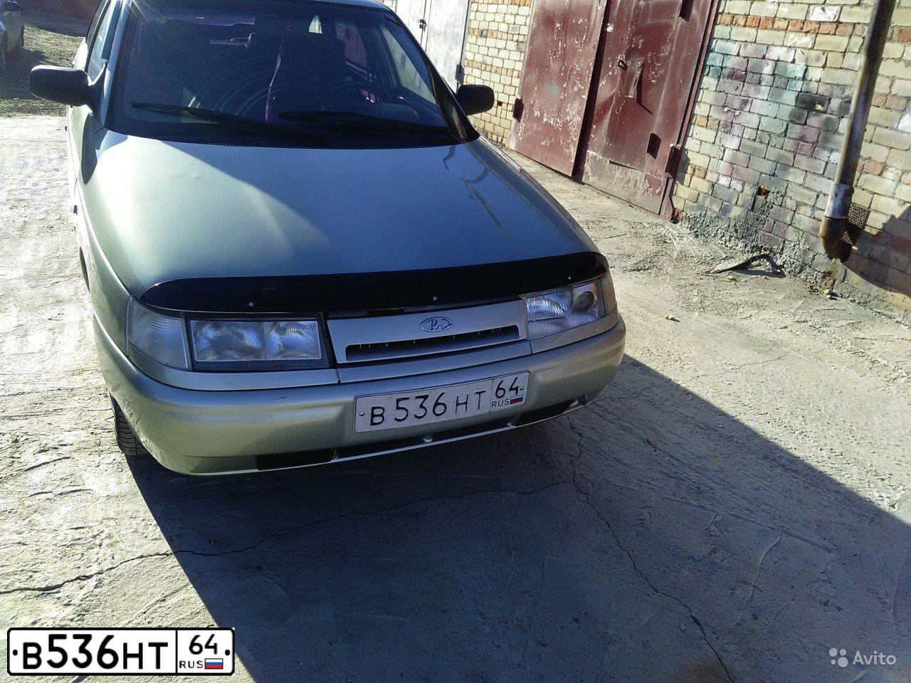 Фото автомобиля LADA 2112, 2005 — госномер В536НТ64. Цвет: БЕЛО ЗЕЛЕНЫЙ