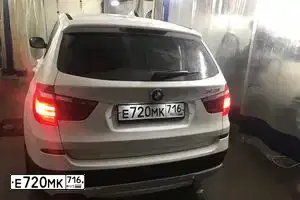 Фото автомобиля BMW X3, 2012 — госномер М700ВК116. Цвет: Белый