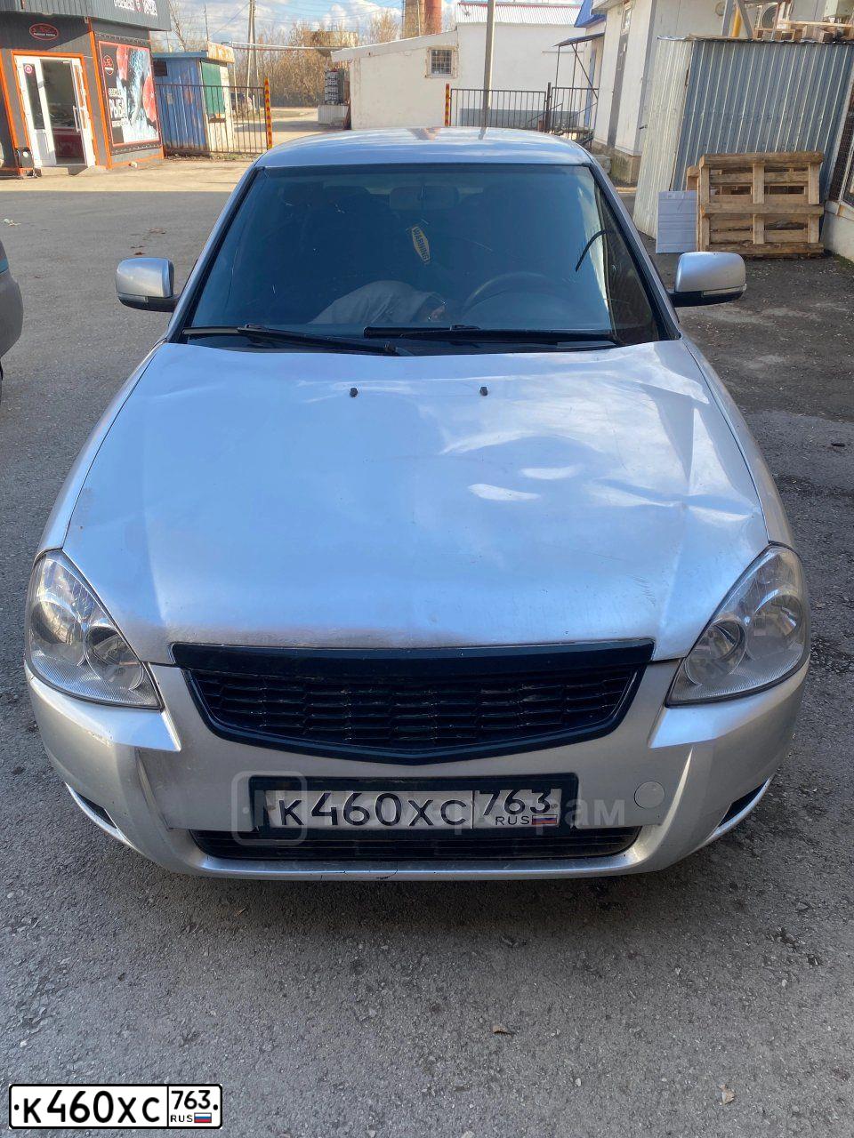 Фото автомобиля LADA 2170 PRIORA, 2007 — госномер К460ХС763. Цвет: СЕРЕБРИСТЫЙ
