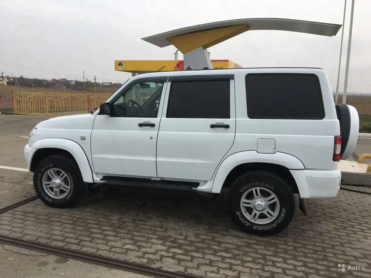 Фото автомобиля UAZ PATRIOT, 2014 — госномер С449ОН123. Цвет: АРКТИКА