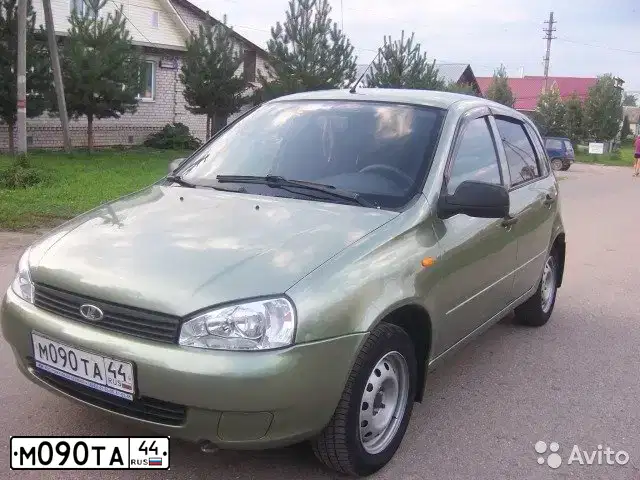 Фото автомобиля LADA 1119 KALINA, 2011 — госномер К112СР76. Цвет: ЗЕЛЕНЫЙ