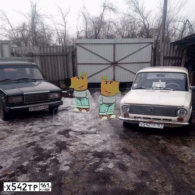 Фото автомобиля LADA 2101 LADA, 1986 — госномер Х542ТР161. Цвет: Белый