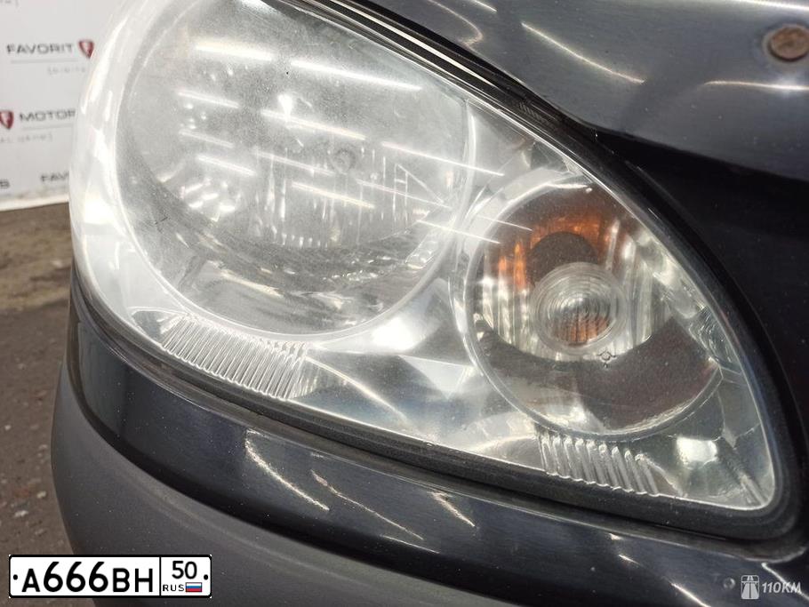 Фото автомобиля HYUNDAI GETZ, 2008 — госномер А666ВН50. Цвет: ЧЕРНЫЙ