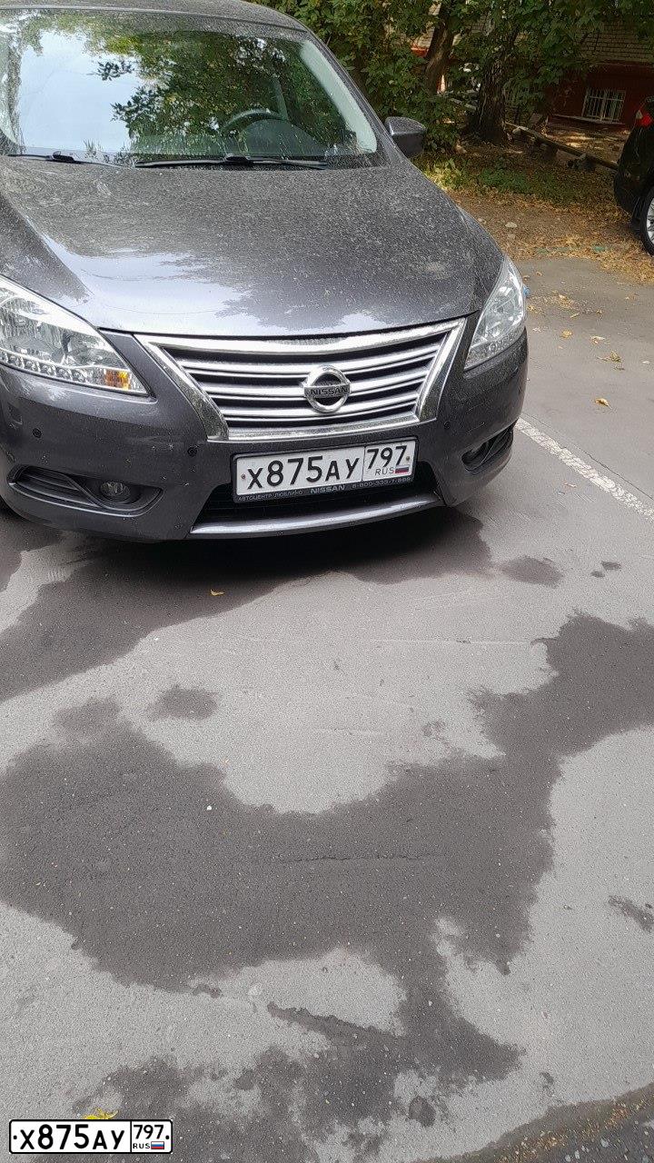 Фото автомобиля NISSAN SENTRA, 2015 — госномер М844ОК142. Цвет: СЕРЫЙ ТЕМНЫЙ
