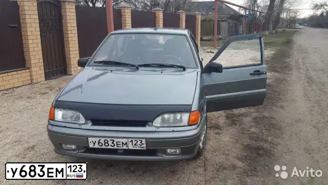 Фото автомобиля LADA 2115 SAMARA, 2005 — госномер О160УУ61. Цвет: СЕРО-ЗЕЛЕНЫЙ