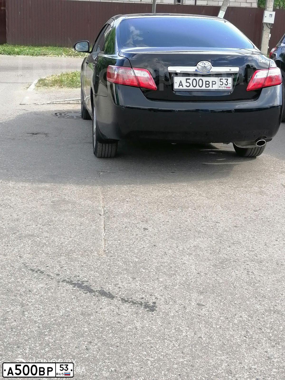 Фото автомобиля BMW X7 XDRIVE40D, 2021 — госномер А500ВР53. Цвет: синий
