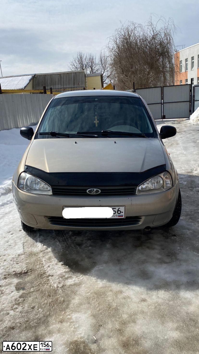 Фото автомобиля LADA 1118 KALINA, 2006 — госномер А602ХЕ156. Цвет: БЕЖЕВО-СЕРЫЙ