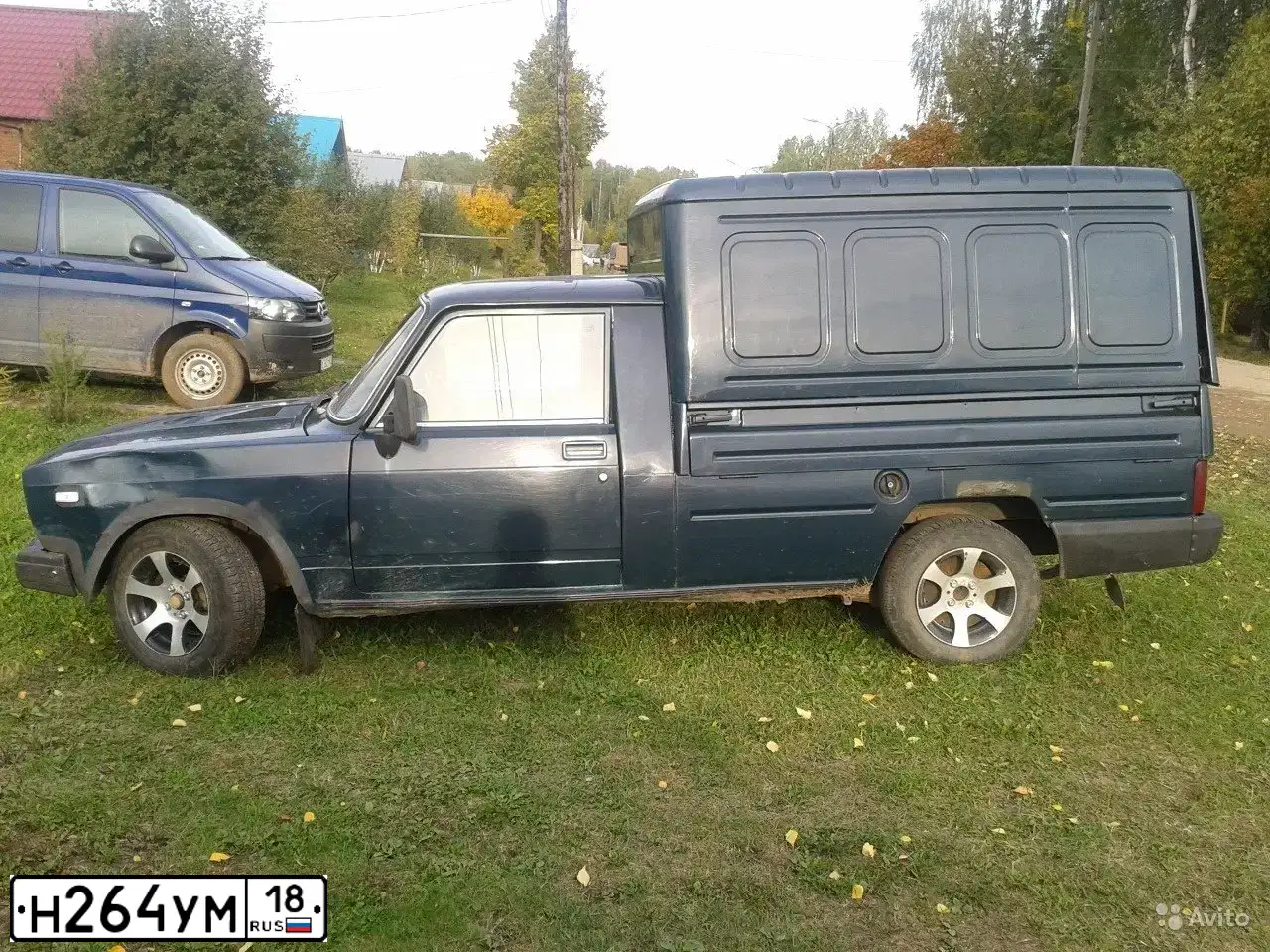 Фото автомобиля IZH H 2717, 2006 — госномер С733ОТ18. Цвет: ЗЕЛЕНЫЙ  АВОКАДО