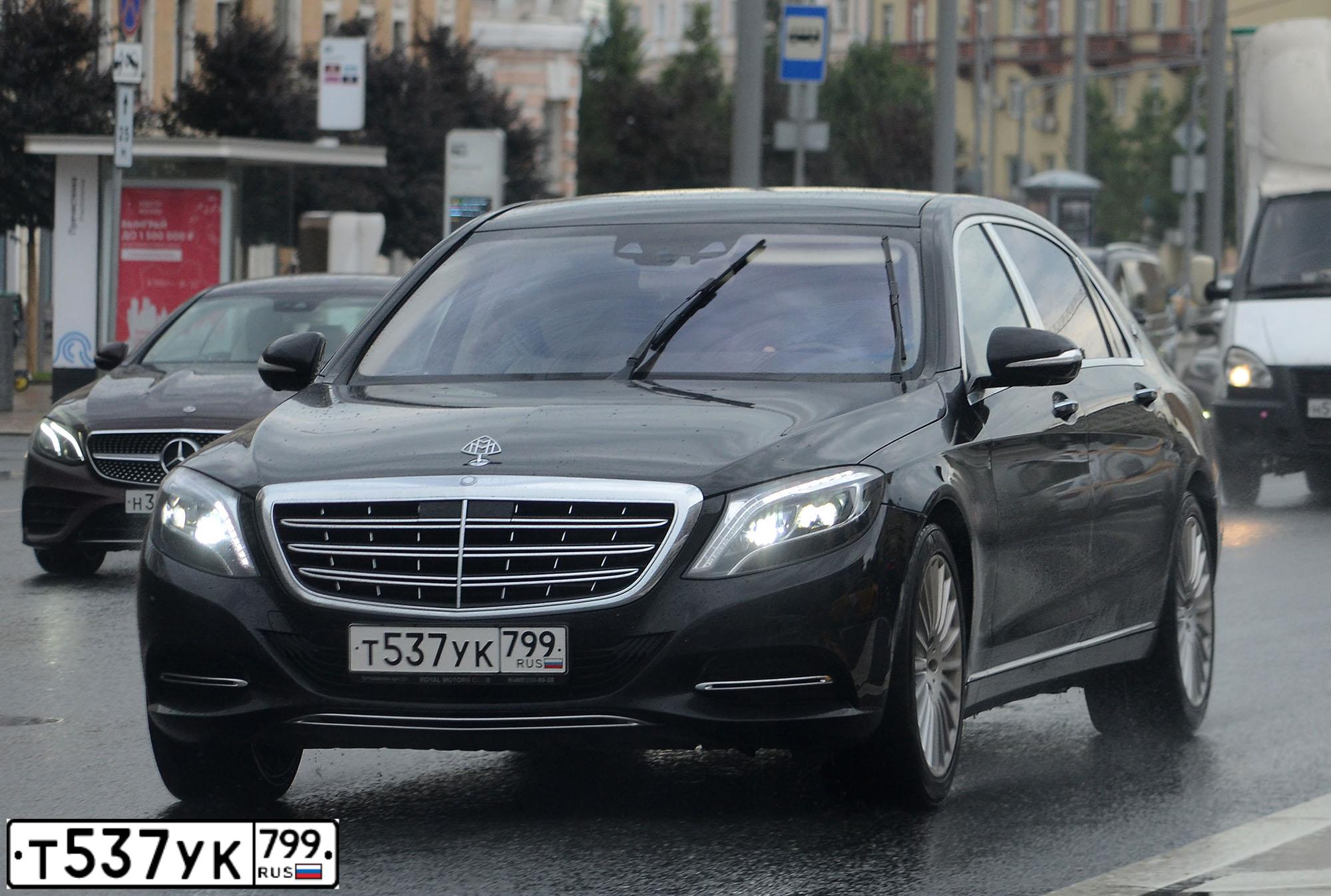 Фото автомобиля BMW SERIE 7, 2015 — госномер С556ЕМ196. Цвет: ТЕМНО- СИНИЙ