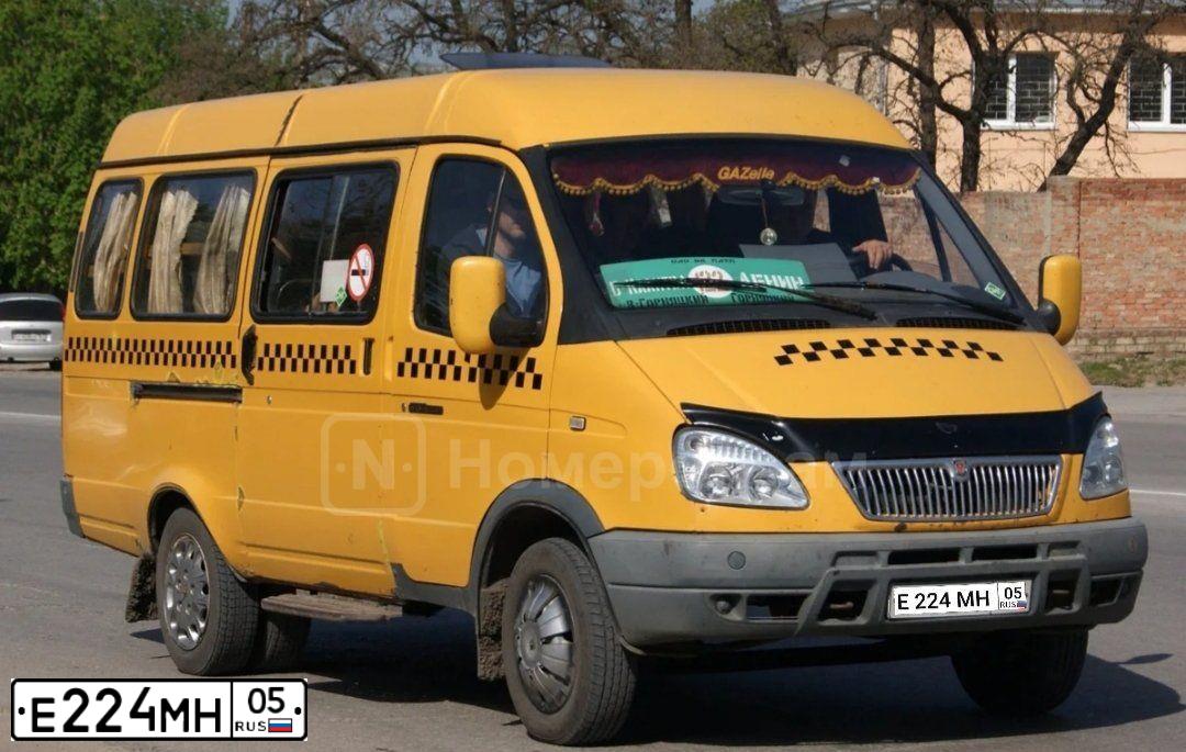 Фото автомобиля GAZ 3221 EL, 2005 — госномер Е224МН05. Цвет: ЖЕЛТЫЙ