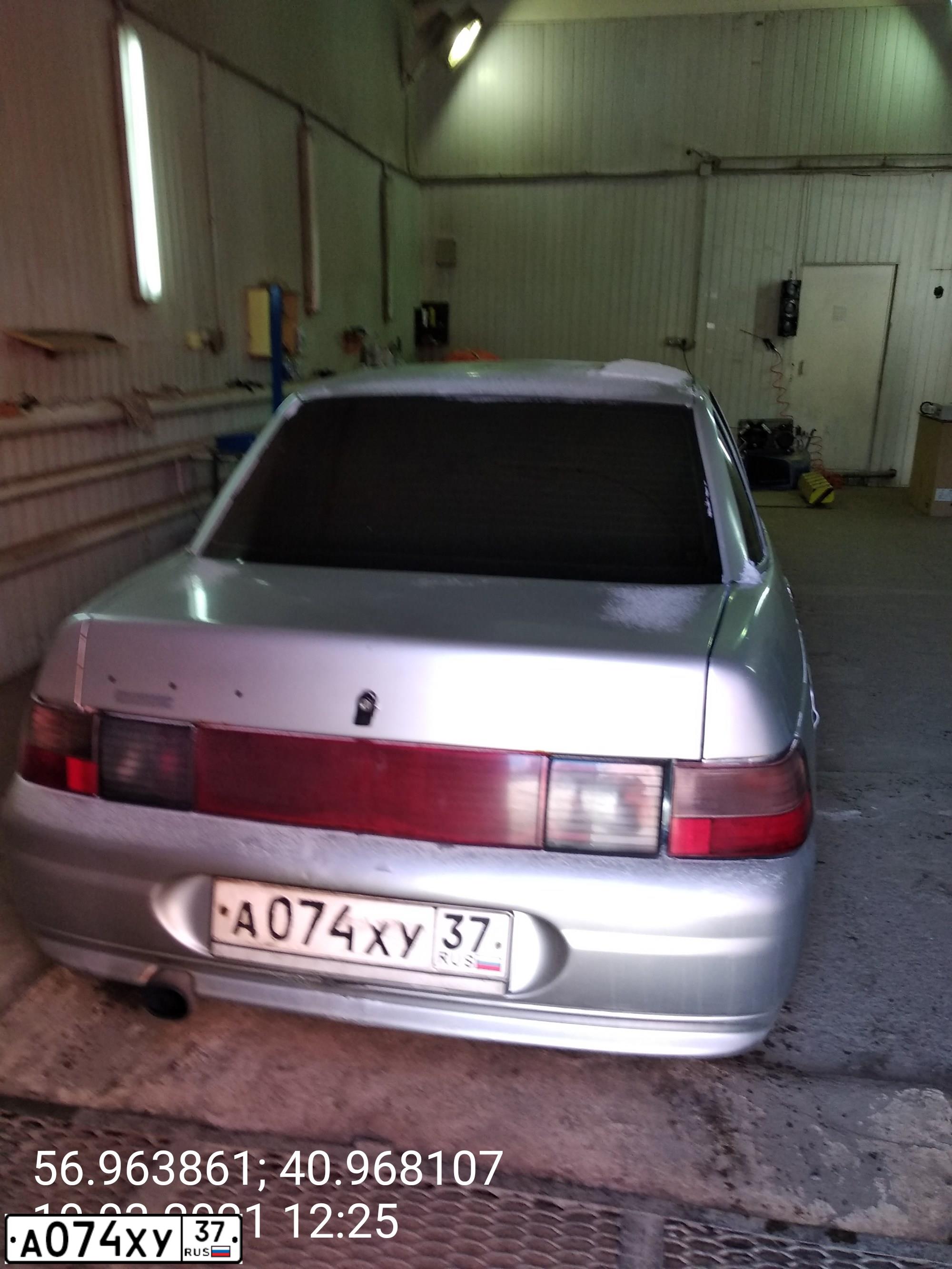 Фото автомобиля LADA 2110 LADA, 2003 — госномер К224МА750. Цвет: Светло-Серебристый металлик