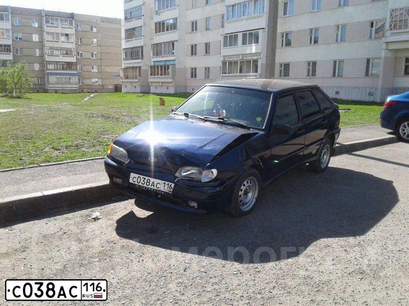 Фото автомобиля LADA 2114 SAMARA, 2012 — госномер С038АС116. Цвет: синий
