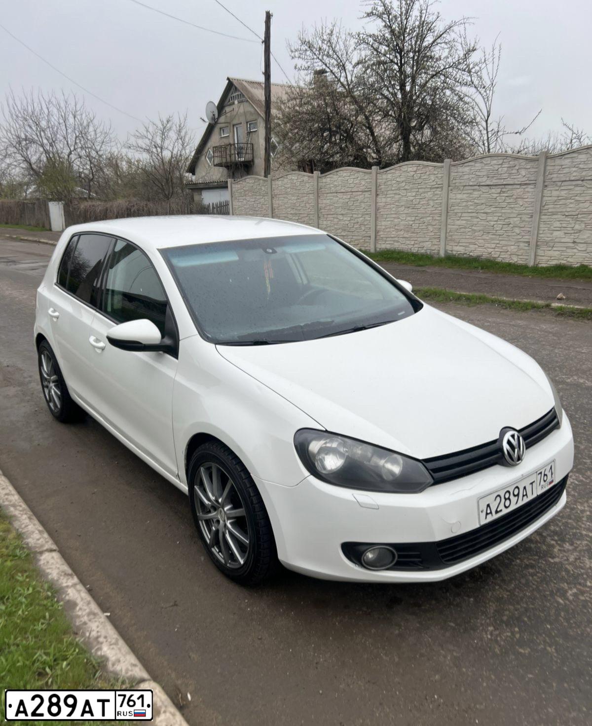 Фото автомобиля VOLKSWAGEN GOLF, 2011 — госномер О510АС181