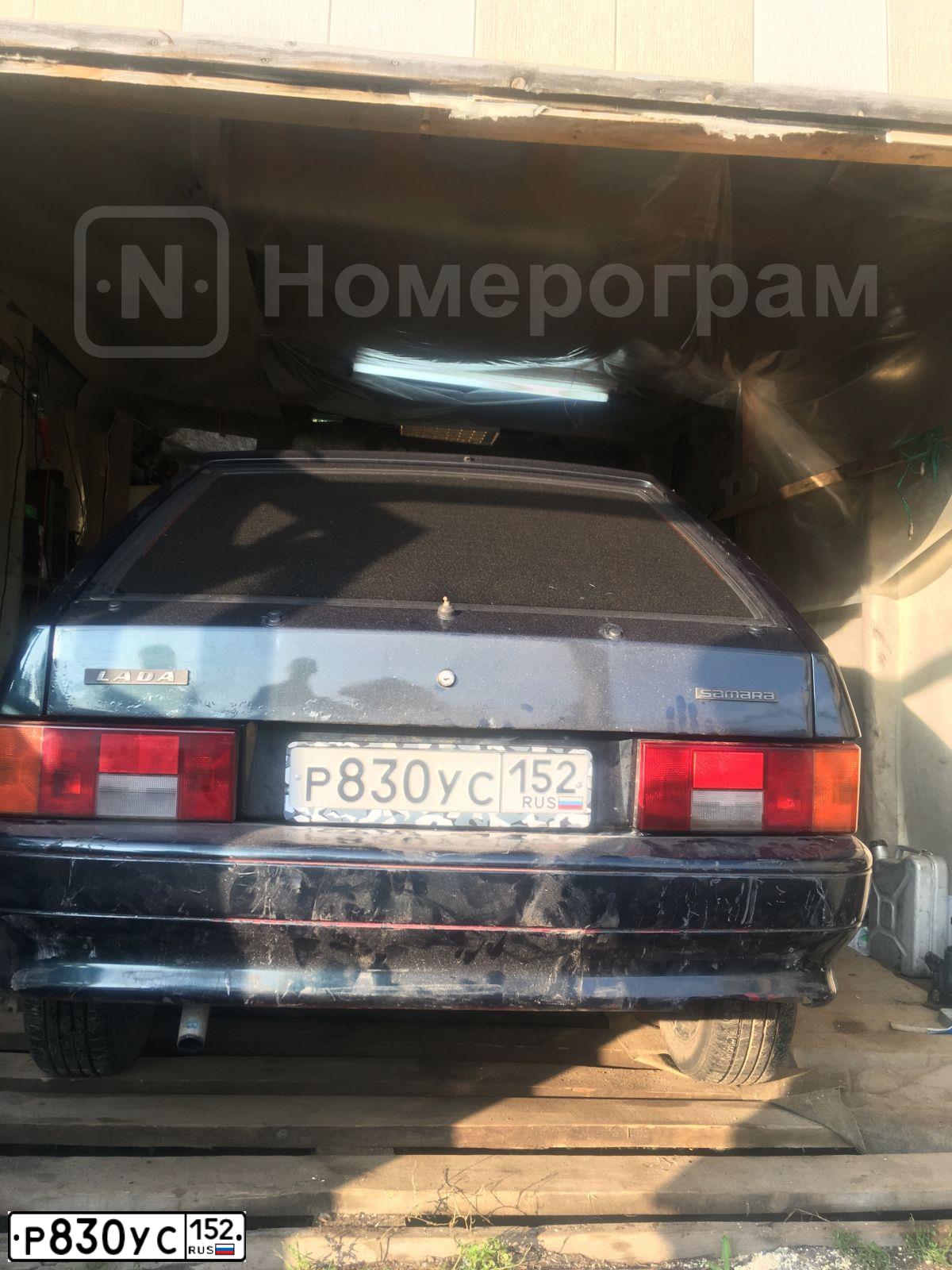 Фото автомобиля LADA 2114 SAMARA, 2006 — госномер У803ММ152. Цвет: ТЕМНО-ЗЕЛЕНЫЙ