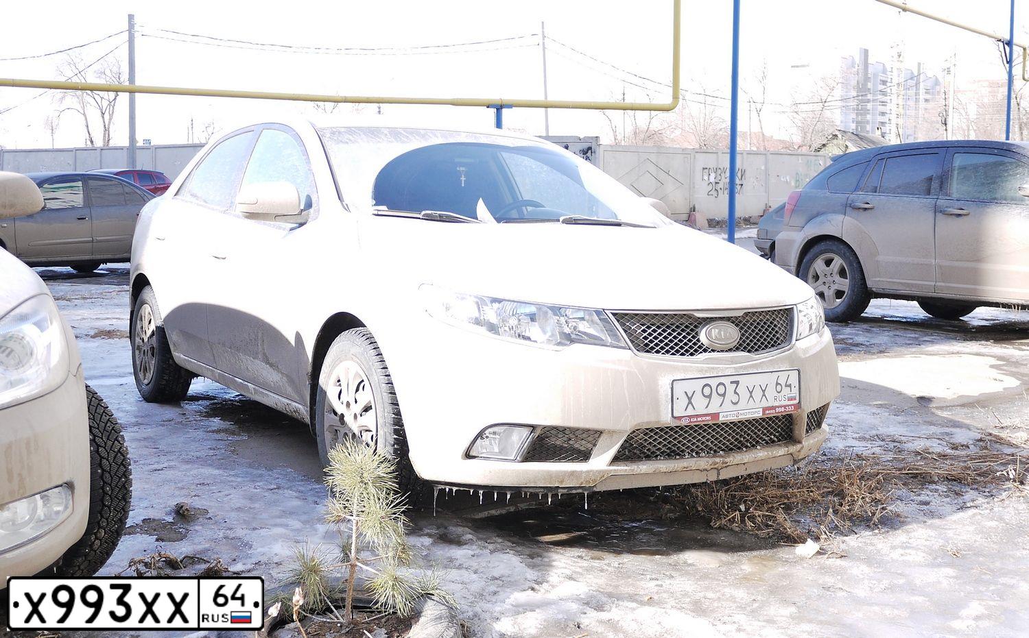 Фото автомобиля HYUNDAI ELANTRA, 2006 — госномер Х993ХХ64. Цвет: ТЕМНО СИНИЙ