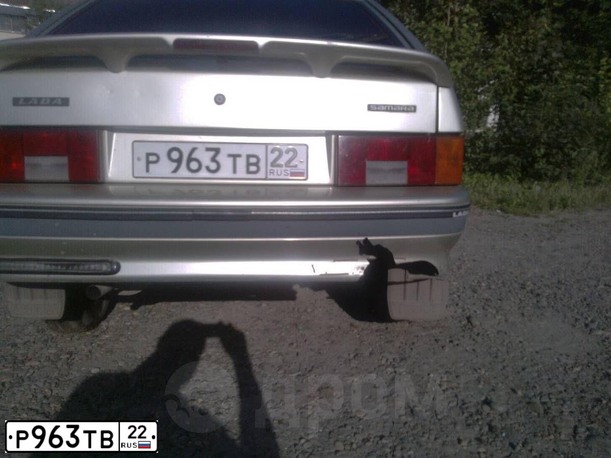 Фото автомобиля LADA 2114, 2006 — госномер К030ОО122. Цвет: серебристо-бежевый