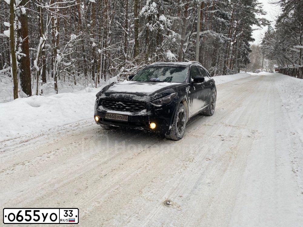 Фото автомобиля INFINITI QX70 /FX/, 2008 — госномер У419ВС76