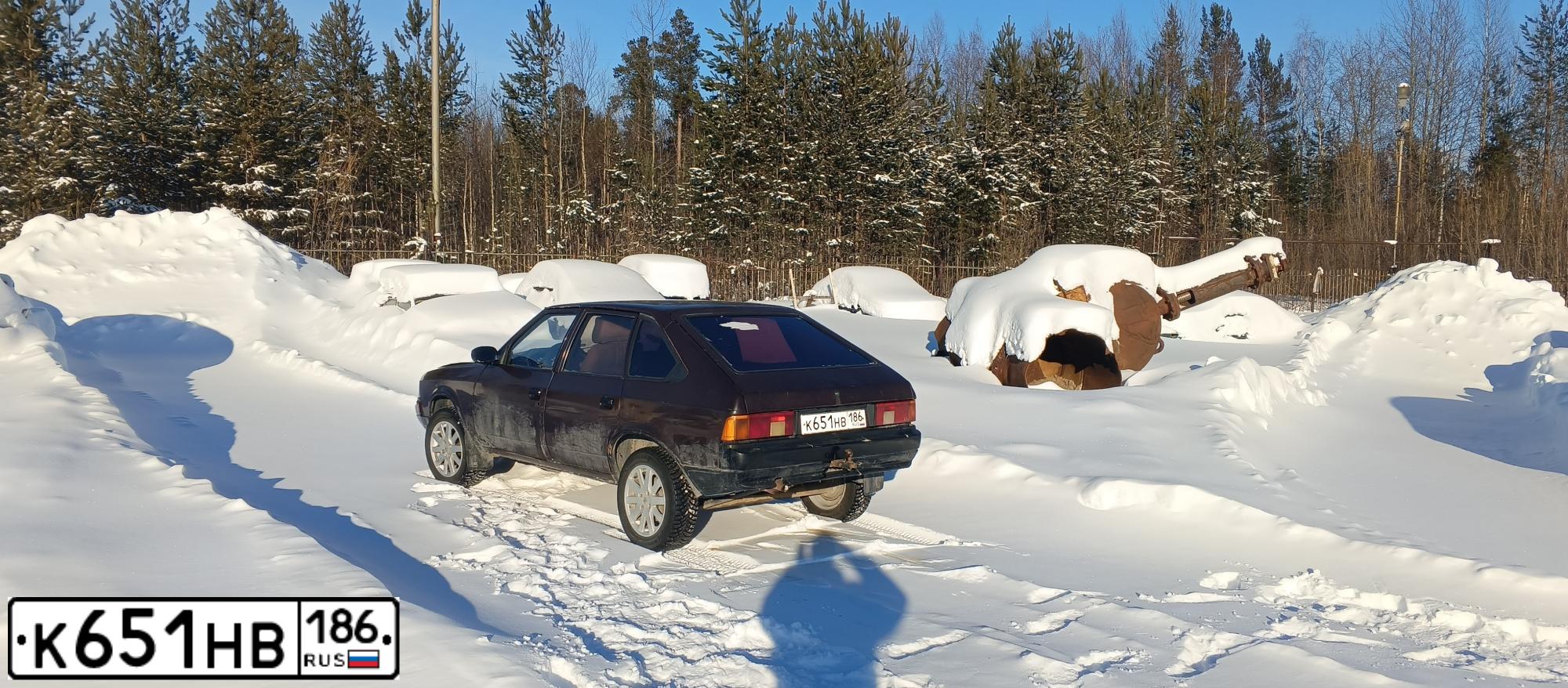 Фото автомобиля AZLK MOSKWITSCH 2141, 1999 — госномер М488РС55. Цвет: ТЕМНО-КОРИЧНЕВЫЙ