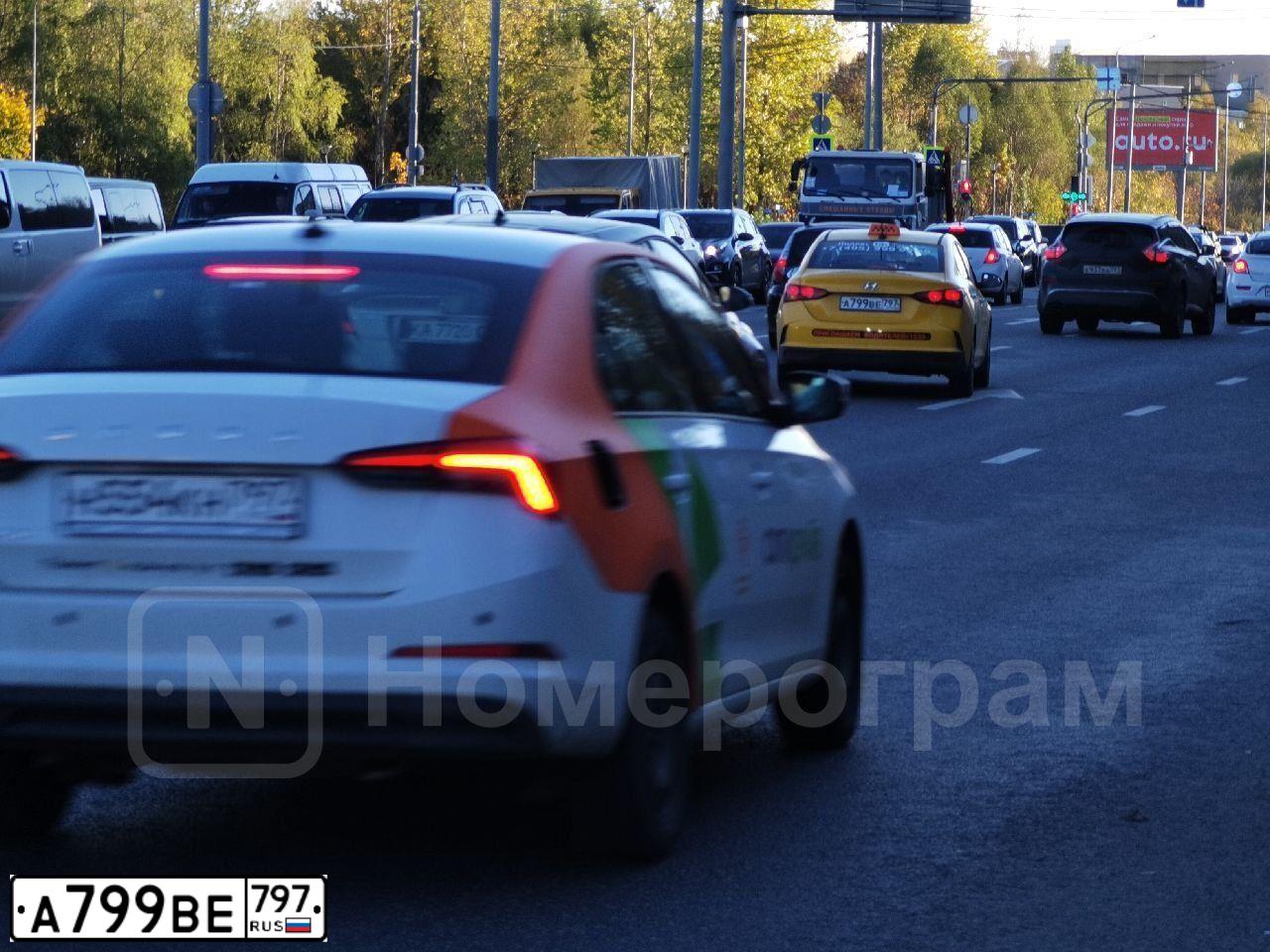 Фото автомобиля HYUNDAI SOLARIS, 2020 — госномер А799ВЕ797. Цвет: ЖЕЛТЫЙ