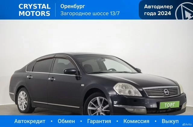 Фото автомобиля NISSAN TEANA, 2006 — госномер К673АР156. Цвет: ЧЕРНЫЙ
