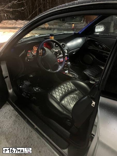 Фото автомобиля HYUNDAI TIBURON, 2001 — госномер А781АВ550. Цвет: Серебристый