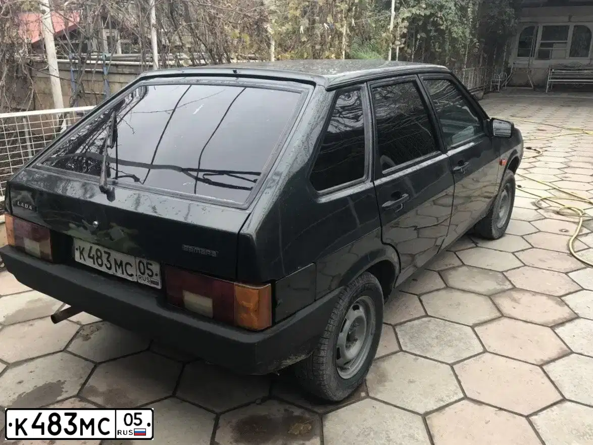 Фото автомобиля LADA 2109 SAMARA, 2004 — госномер У559ОК90. Цвет: ЗОЛОТИСТЫЙ ТЕМНО-ЗЕЛЕНЫЙ