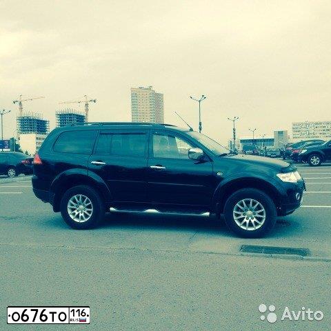 Фото автомобиля MITSUBISHI PAJERO, 2011 — госномер У265ХР116. Цвет: ЧЕРНЫЙ