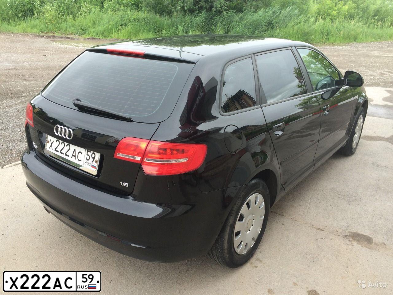 Фото автомобиля AUDI A3, 2009 — госномер М030СХ196. Цвет: ЧЕРНЫЙ