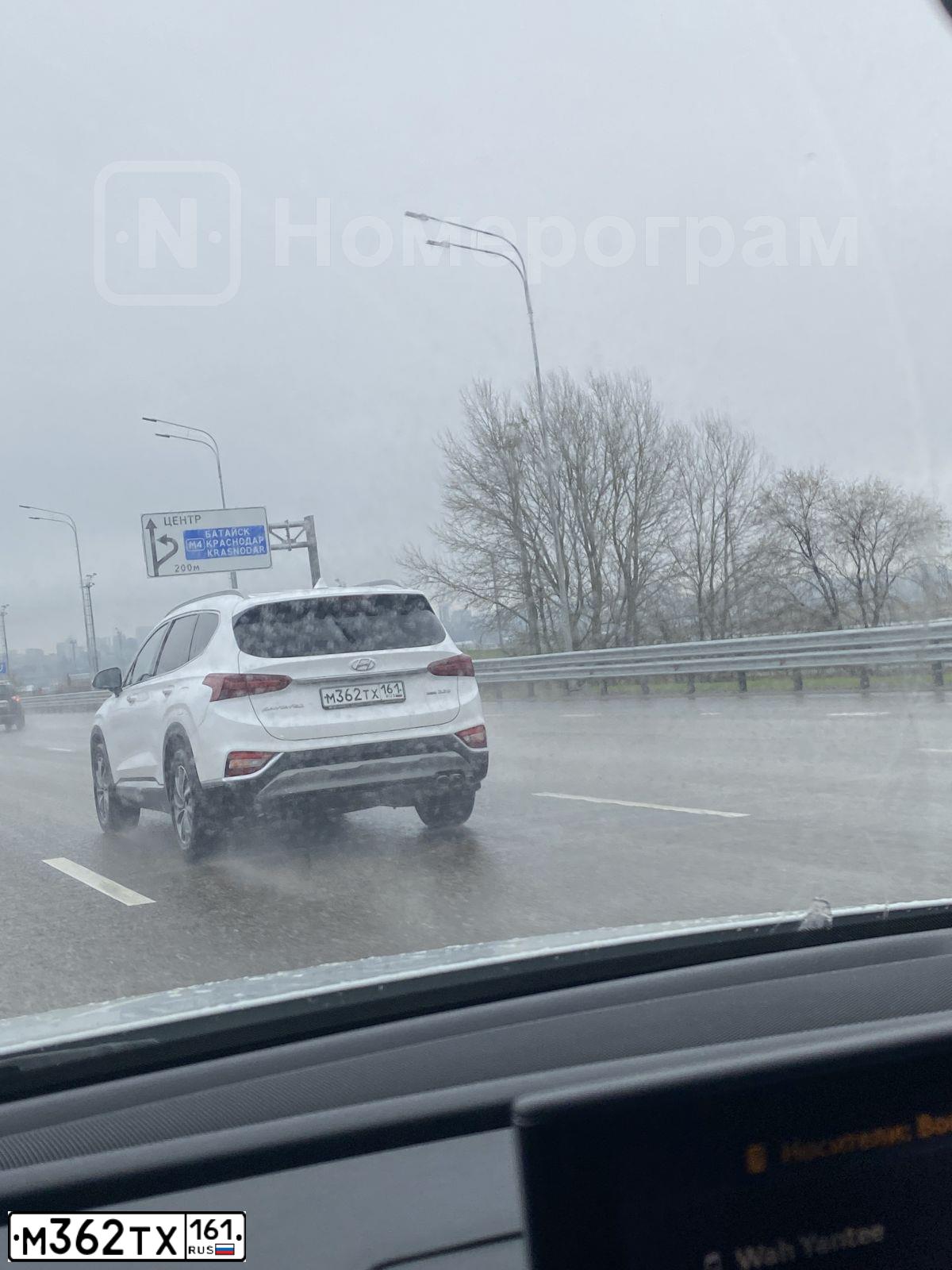 Фото автомобиля HYUNDAI SANTA FE, 2018 — госномер Т749АР180