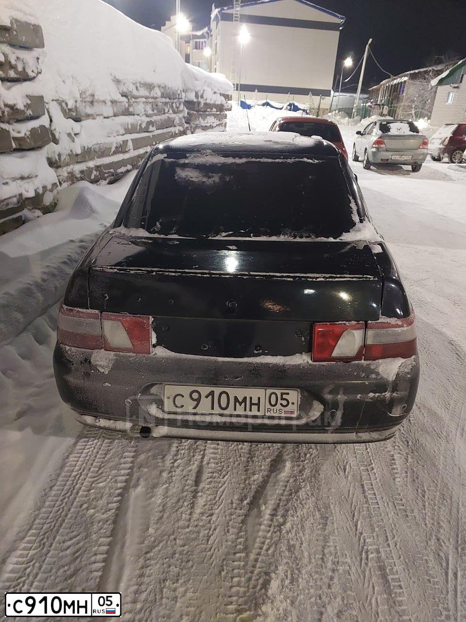 Фото автомобиля LADA 2110, 2007 — госномер М695ОВ186