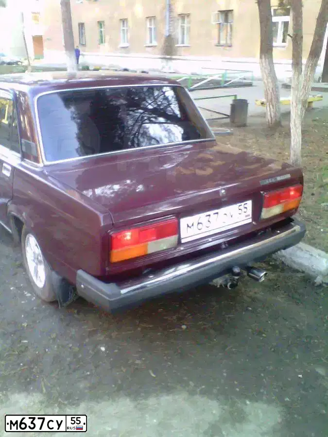 Фото автомобиля КАМАЗ55102 MODEL, 2006 — госномер М637СУ55. Цвет: ОРАНЖЕВЫЙ