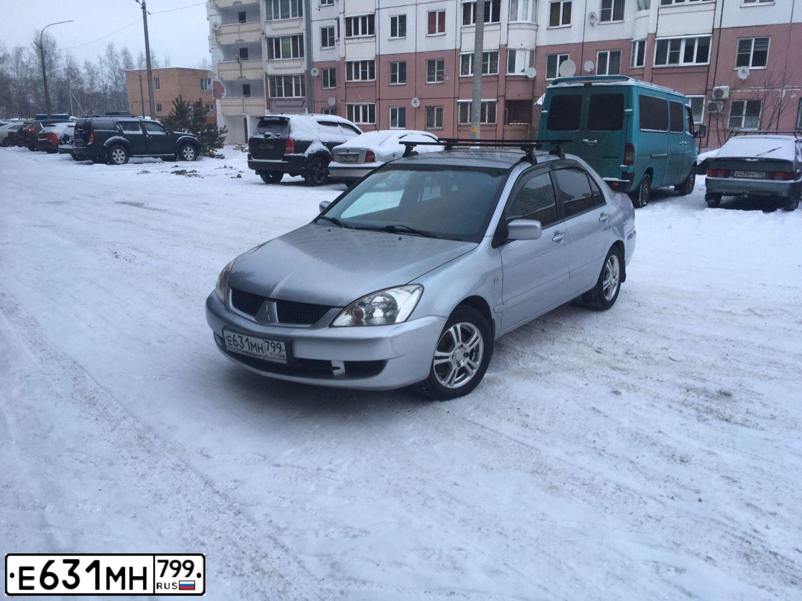 Фото автомобиля MITSUBISHI LANCER, 2006 — госномер А995ХМ790. Цвет: Серебристый
