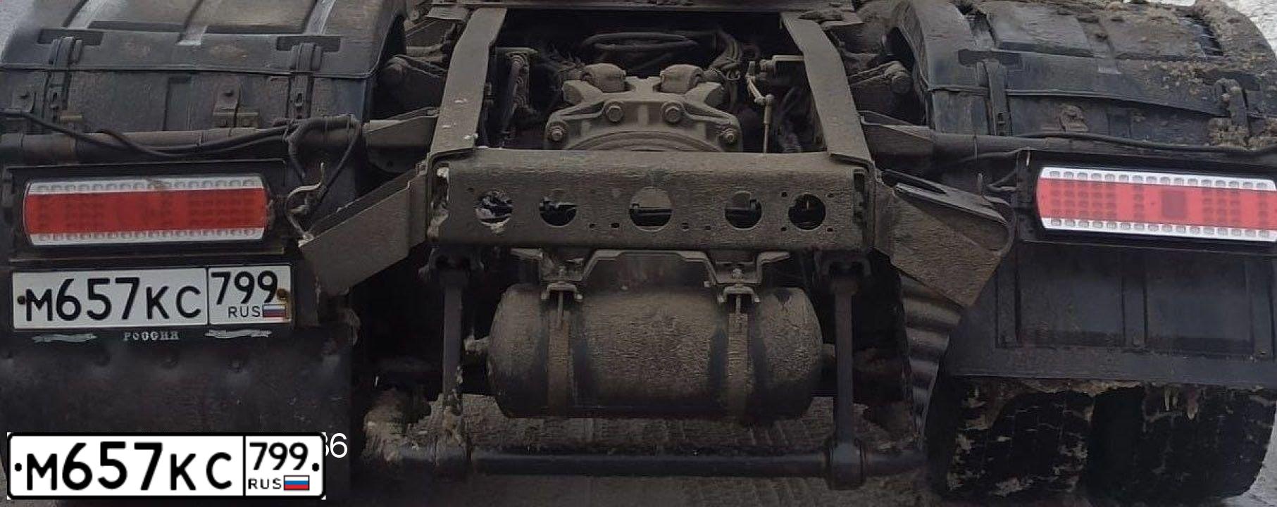 Фото автомобиля KAMAZ 5490 /4X2/, 2018 — госномер М657КС799. Цвет: Белый
