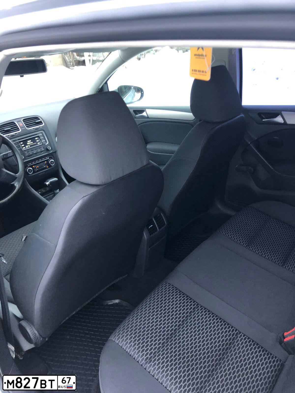Фото автомобиля VOLKSWAGEN GOLF, 2009 — госномер Н855УВ69. Цвет: СЕРЕБРИСТЫЙ
