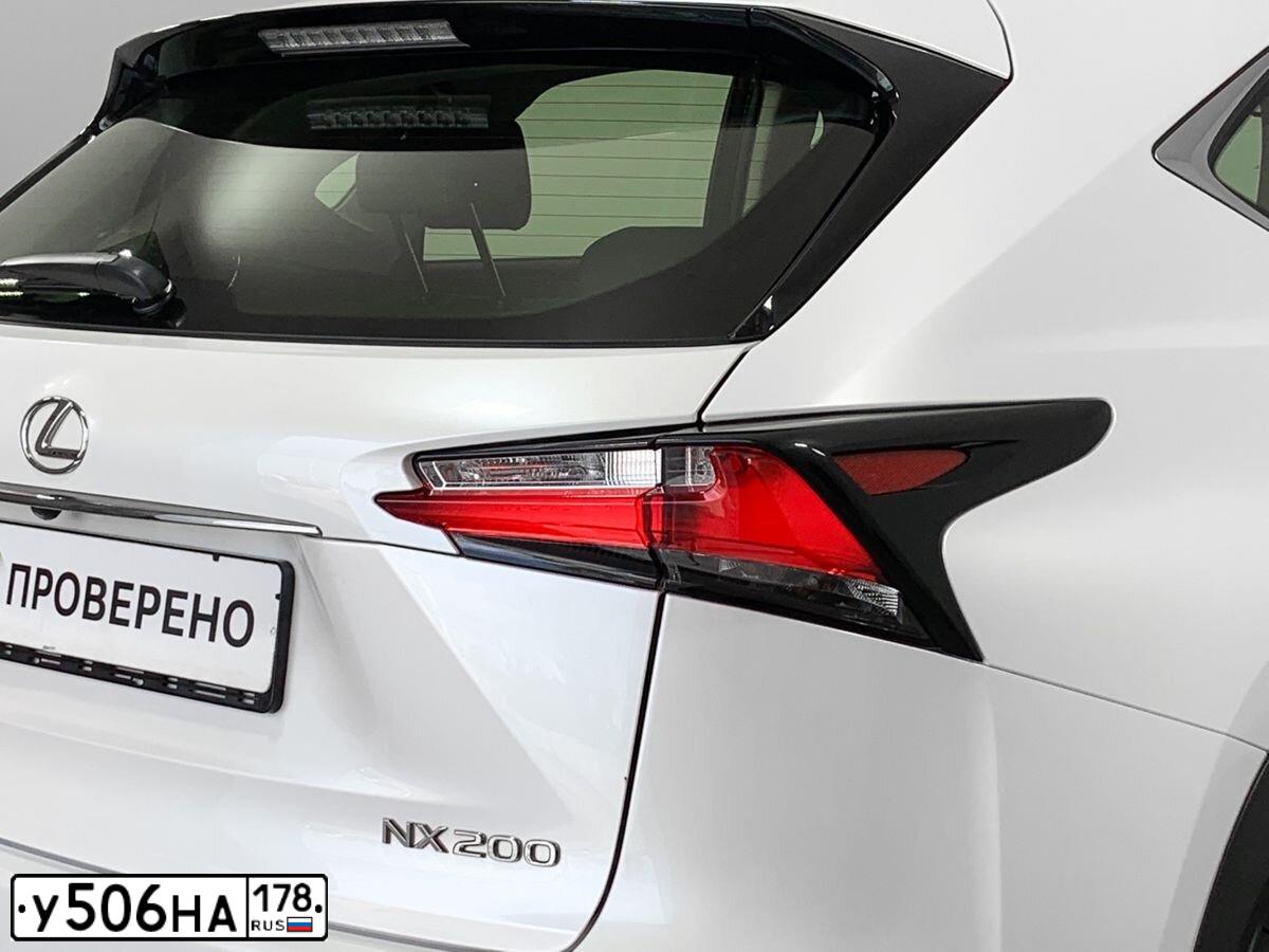 Фото автомобиля LEXUS NX, 2016 — госномер У506НА178. Цвет: БЕЛЫЙ