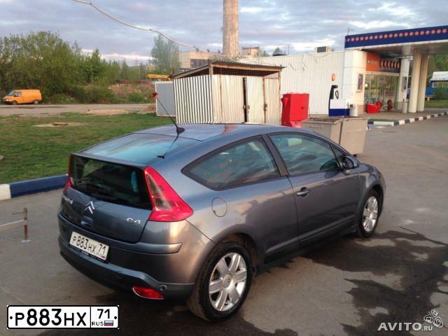 Фото автомобиля CITROEN C4, 2006 — госномер Р883НХ71. Цвет: Серый