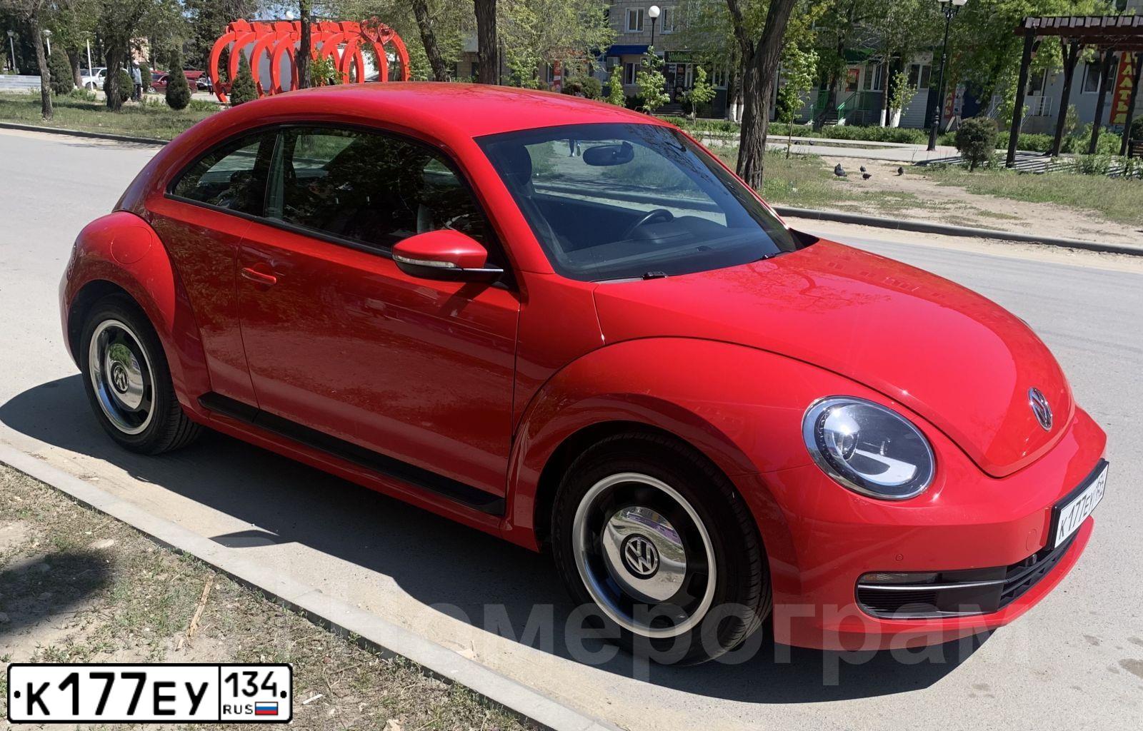 Фото автомобиля VOLKSWAGEN JETTA, 2013 — госномер К177ЕУ134. Цвет: Красный