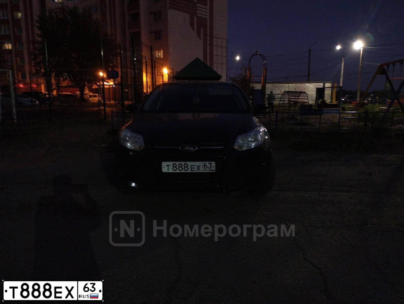 Фото автомобиля KIA CEE'D, 2010 — госномер Е777ХА163. Цвет: ЧЕРНЫЙ ПЕРЛАМУТР