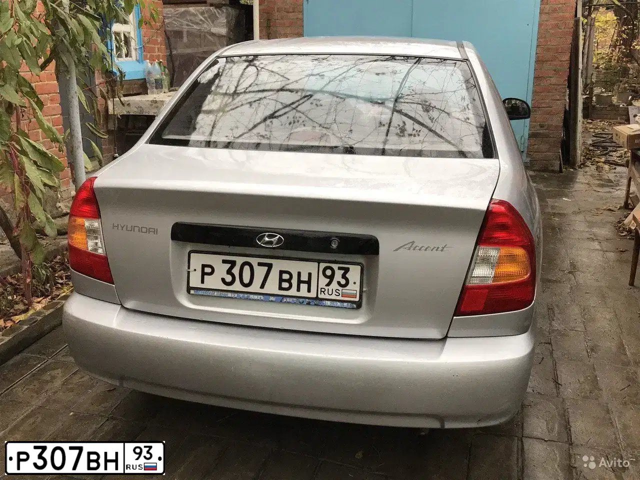 Фото автомобиля TAGAZ ACCENT, 2005 — госномер Р307ВН93. Цвет: СЕРЕБРИСТЫЙ