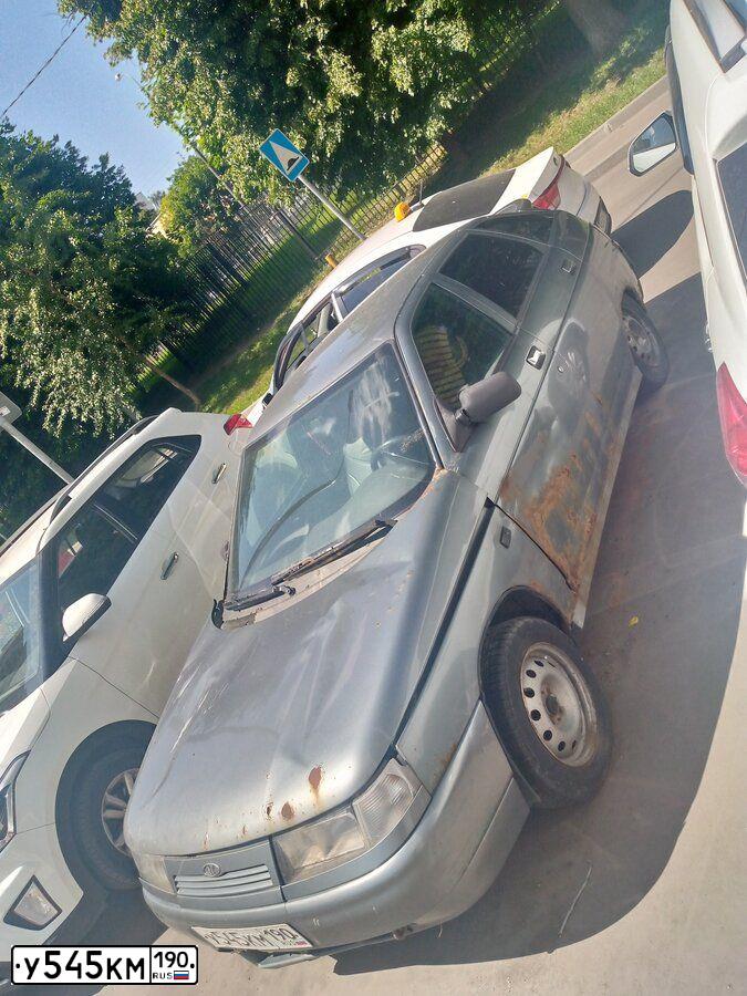 Фото автомобиля LADA 2112, 2007 — госномер С698МС07. Цвет: СЕРЫЙ