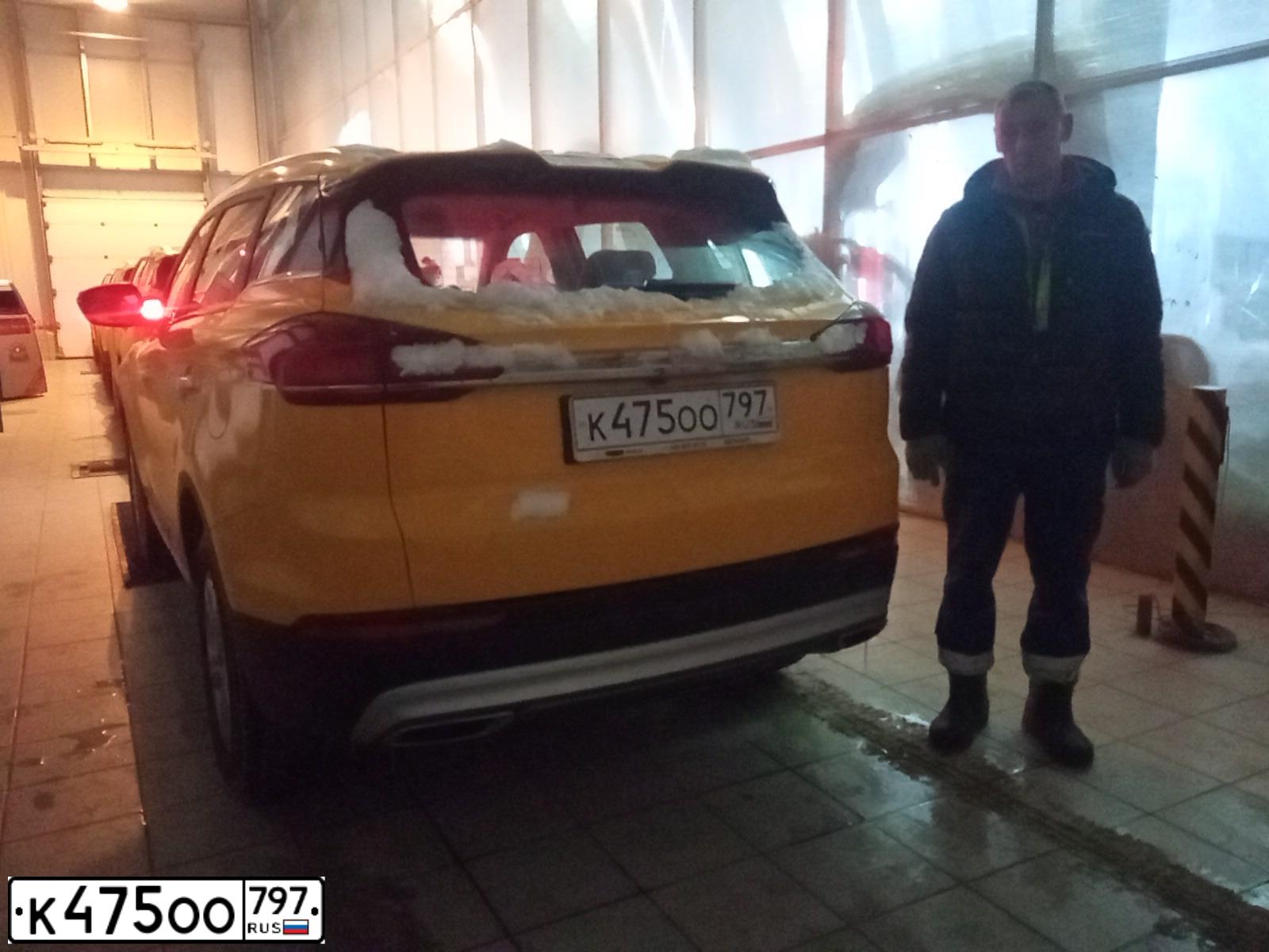 Фото автомобиля GEELY ATLAS PRO, 2023 — госномер К475ОО797