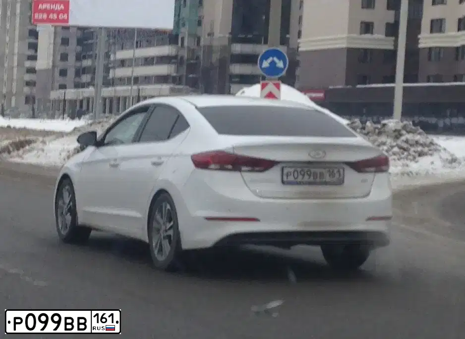 Фото автомобиля HYUNDAI ELANTRA, 2016 — госномер В402МН761