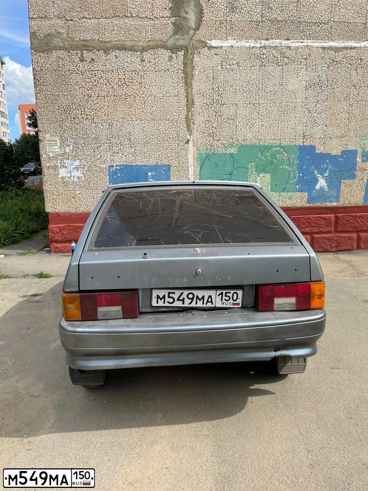 Фото автомобиля LADA 2114 SAMARA, 2006 — госномер Р143КО48. Цвет: СРЕДНИЙ СЕРО ЗЕЛ МЕТ