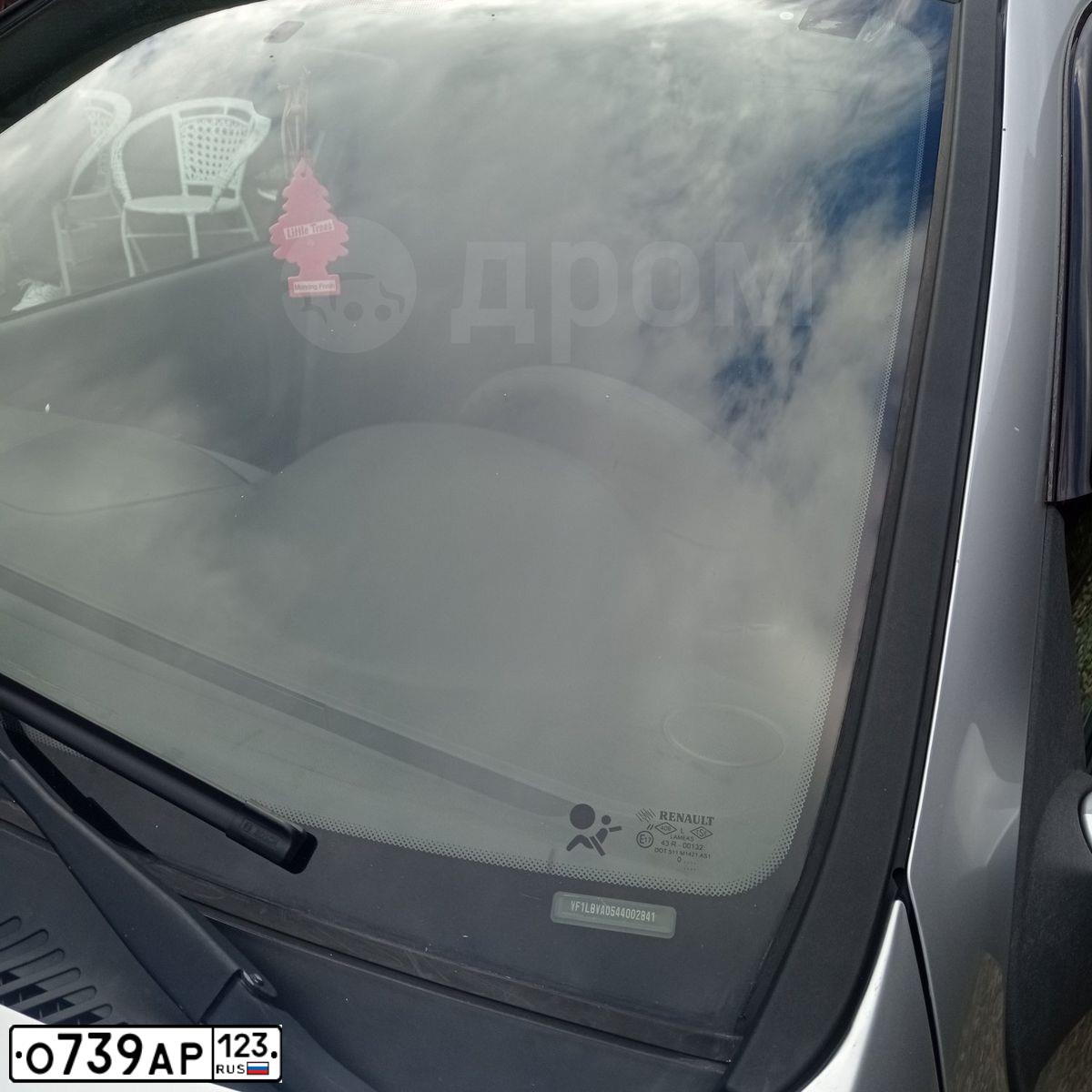 Фото автомобиля RENAULT SYMBOL, 2010 — госномер О739АР123. Цвет: СВЕТЛО-СЕРО-ГОЛУБОЙ