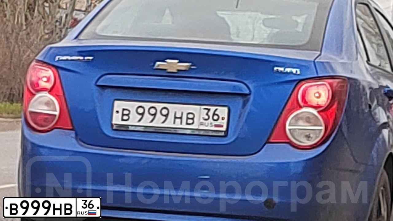 Фото автомобиля ШЕВРОЛЕ KL1T (AVEO), 2012 — госномер Н850КУ136. Цвет: синий