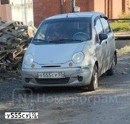 Фото автомобиля DAEWOO MATIZ, 2008 — госномер У555СУ55. Цвет: ПЕРЛАМУТРОВО-СЕРЕБРИСТЫЙ