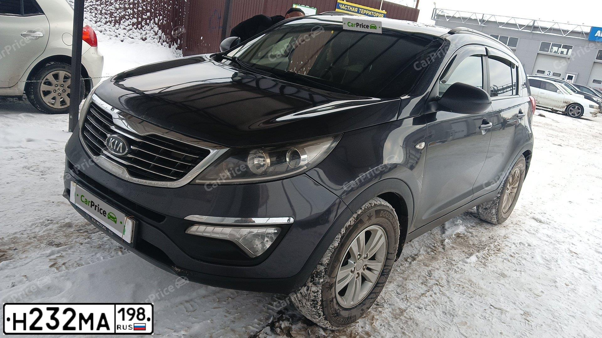 Фото автомобиля KIA SPORTAGE, 2012 — госномер Н232МА198