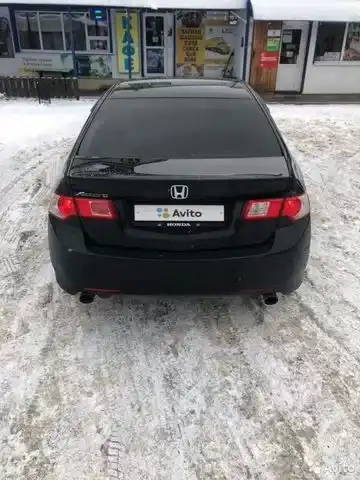 Фото автомобиля HONDA ACCORD, 2008 — госномер Р119ХР46. Цвет: ЧЕРНЫЙ